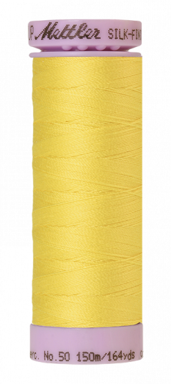 Mettler Silk-Finsih Cotton Baumwollgarn Lemon Zest 