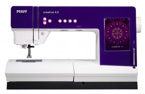 PFAFF Näh- und Stickmaschine Creative 4.5 kpl. mit Stickeinheit 