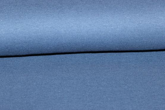 Bündchenware mittelblau 