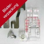 Transparenter Quiltfuss mit Fuehrungs-Set 9 mm 