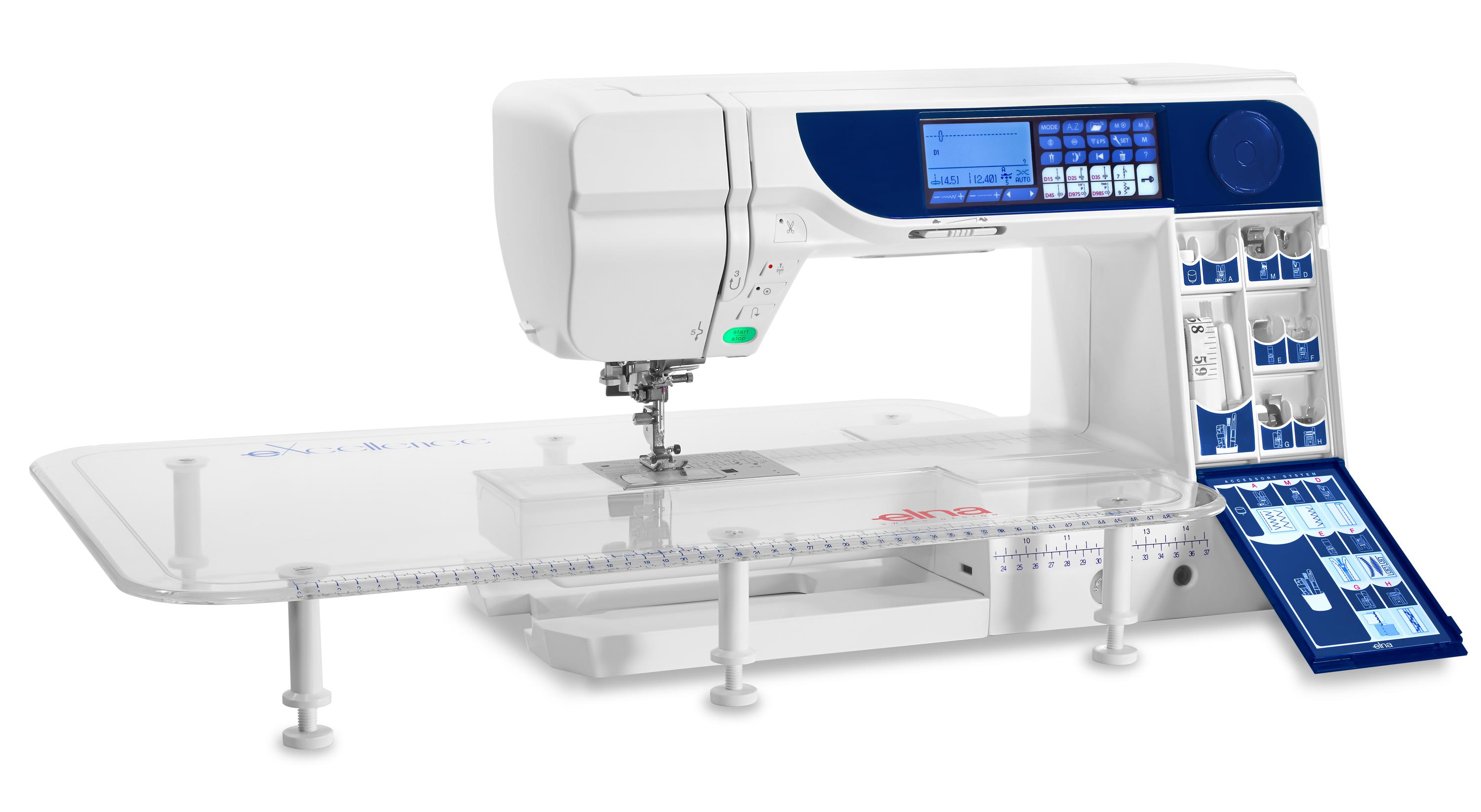Nähmaschinen Welt Elna Nähmaschine eXcellence 760 Pro ~ Nähmaschinen Welt Elna Nähmaschine eXcellence 760 Pro ~ Nähmaschine Elna