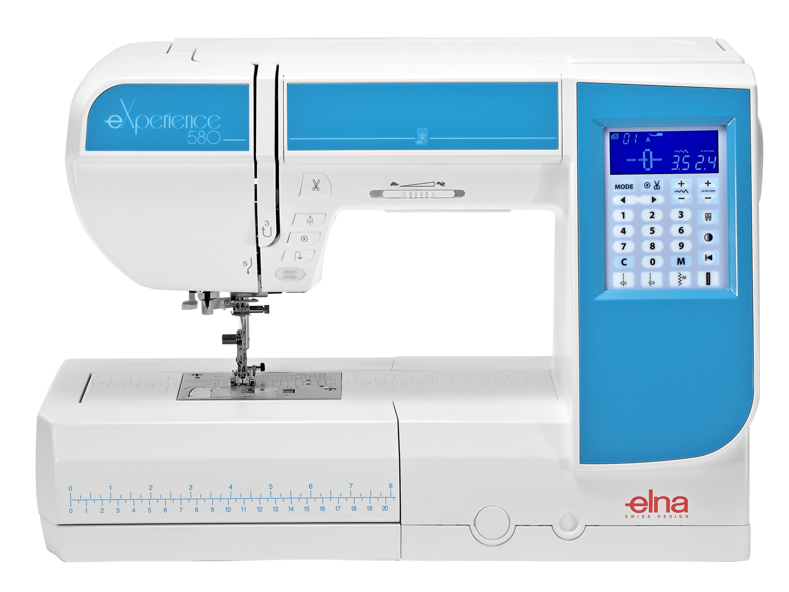 Nähmaschinen Welt Elna Nähmaschine eXperience 580 ~ Nähmaschinen Welt Elna Nähmaschine eXperience 580 ~ Nähmaschine Elna