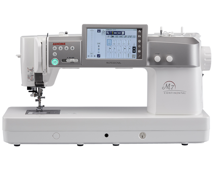 JANOME Continental M7 PROFESSIONAL Nähmaschinen Welt