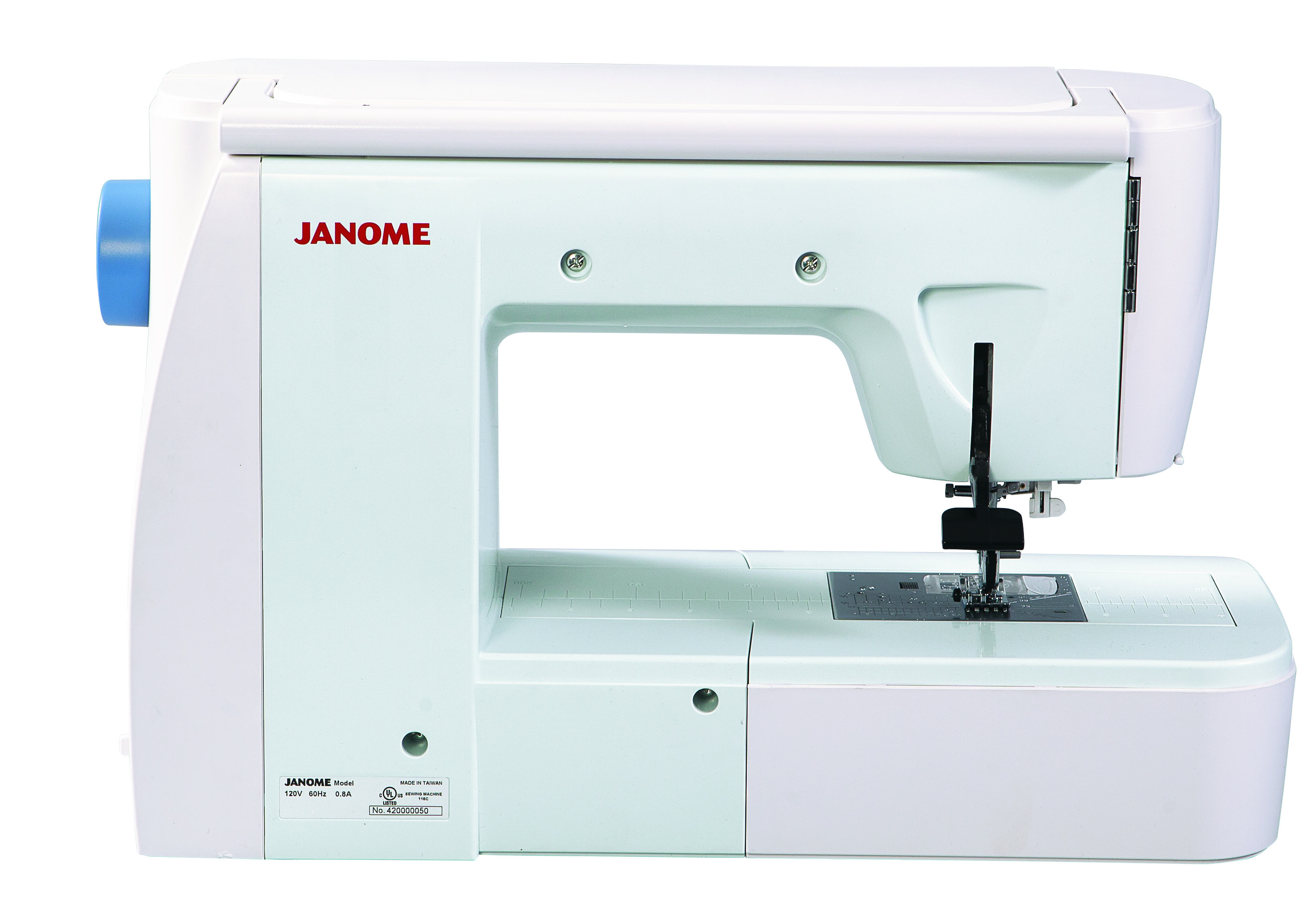 JANOME SKYLINE S5 mit großem Anschiebetisch | Nähmaschinen Welt